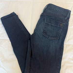 Black Orchid Women's Dark Indigo Skinny Jeans